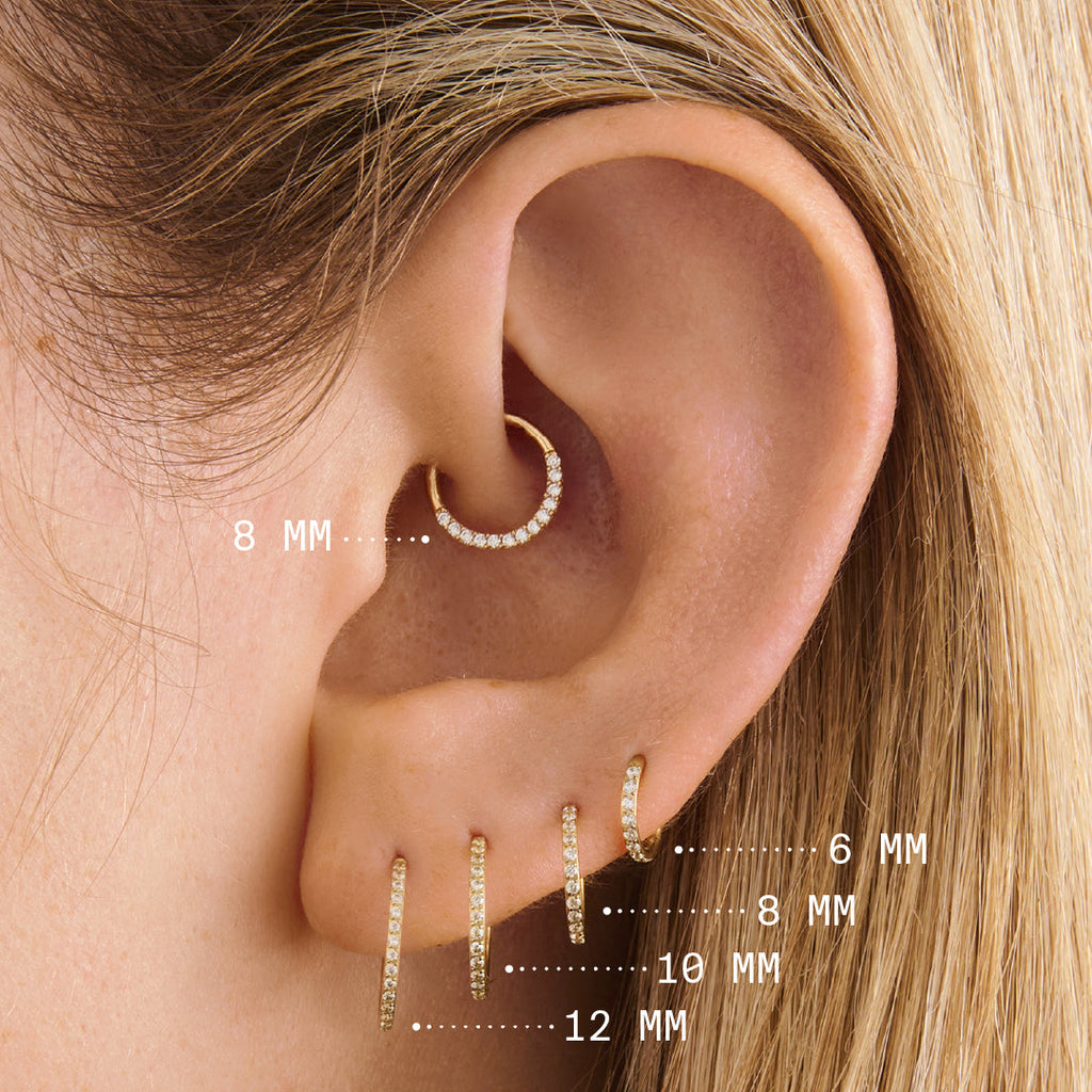 10mm Pave Clicker
