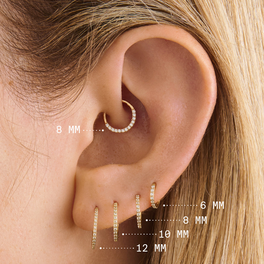 12mm Pave Clicker