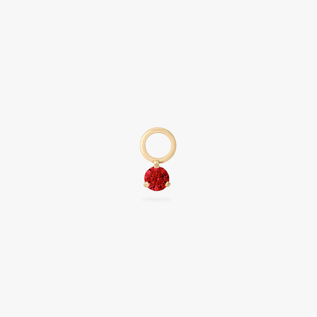 Micro CZ Clicker Charm