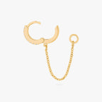 Mini Pavé Chain Huggie
