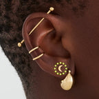 Moon Flatback Stud
