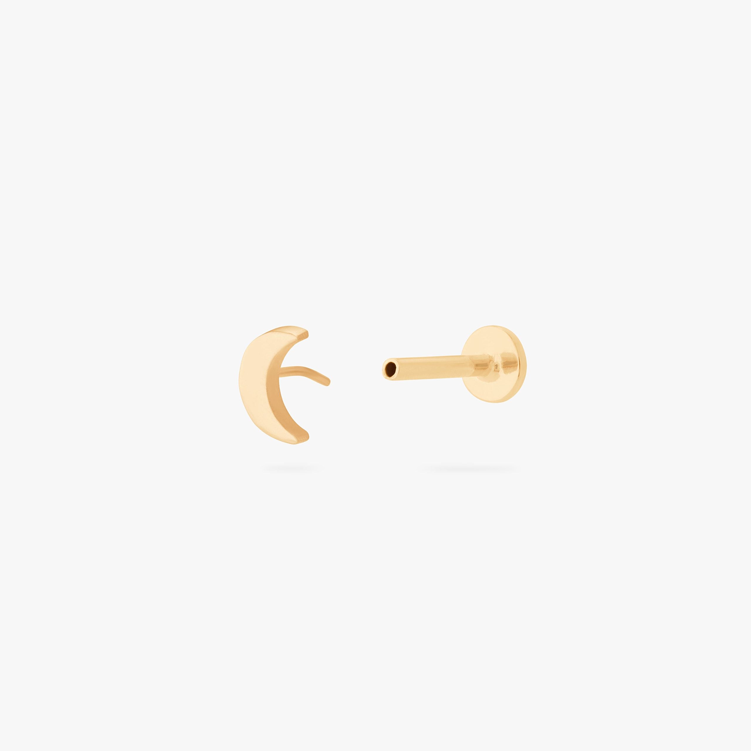 Moon Flatback Stud