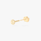 Micro Crown Baguette Flatback Stud