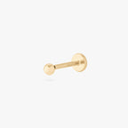 14K Ball Flatback