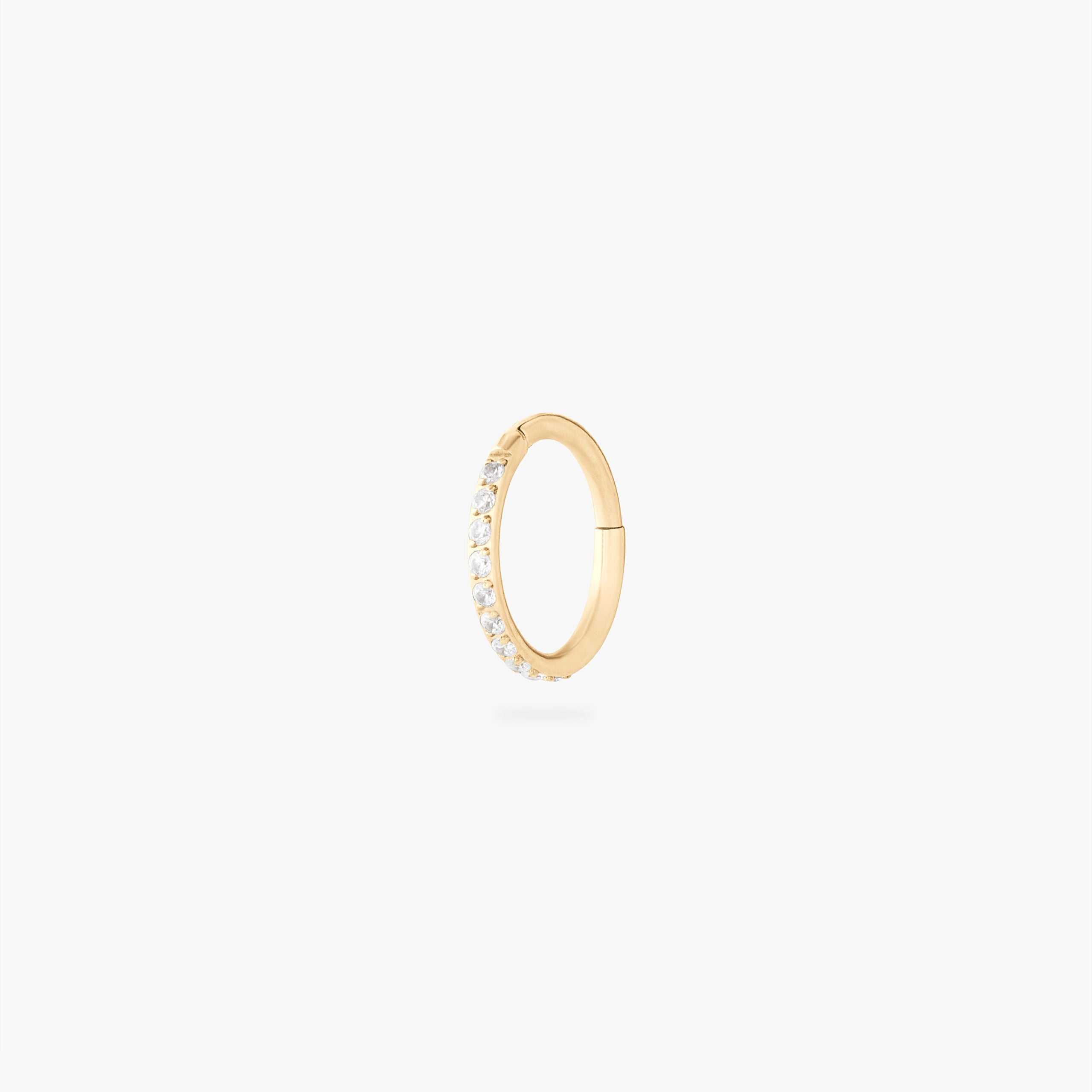 8mm Pave Clicker
