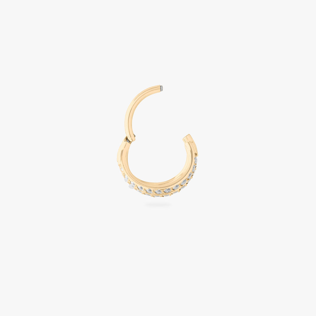 8mm Triple Pave Clicker