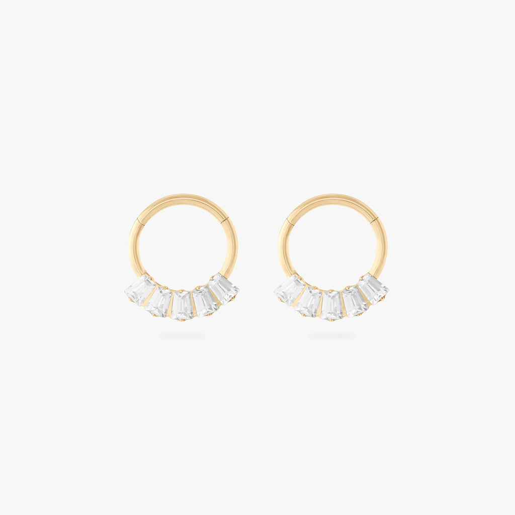 8mm Crown Baguette Clicker