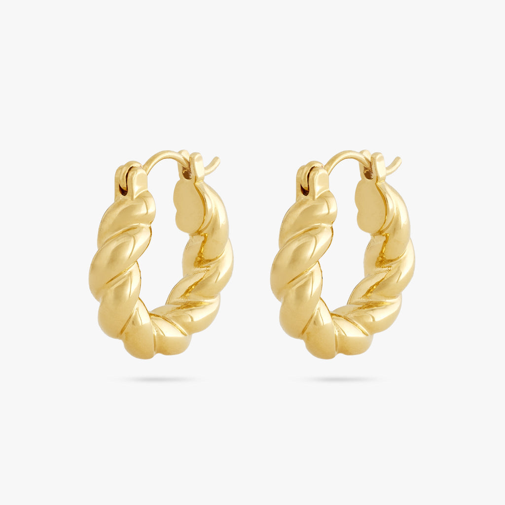 Small French Twist Hoop