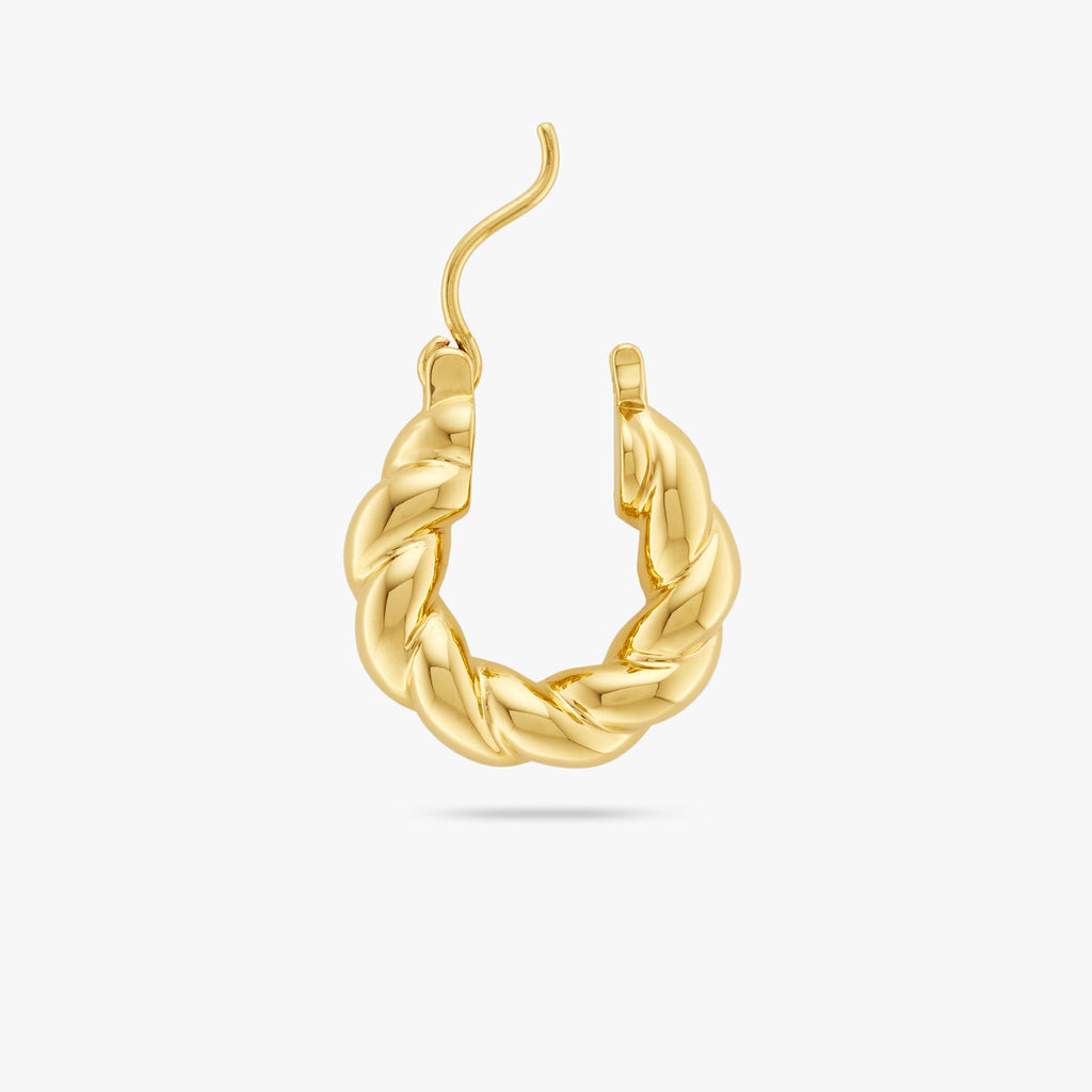 Small French Twist Hoop