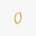 Small Pave Hoop