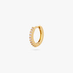 Mini Pave Huggie