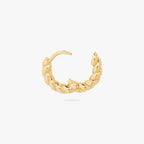 Chunky French Twist Huggie