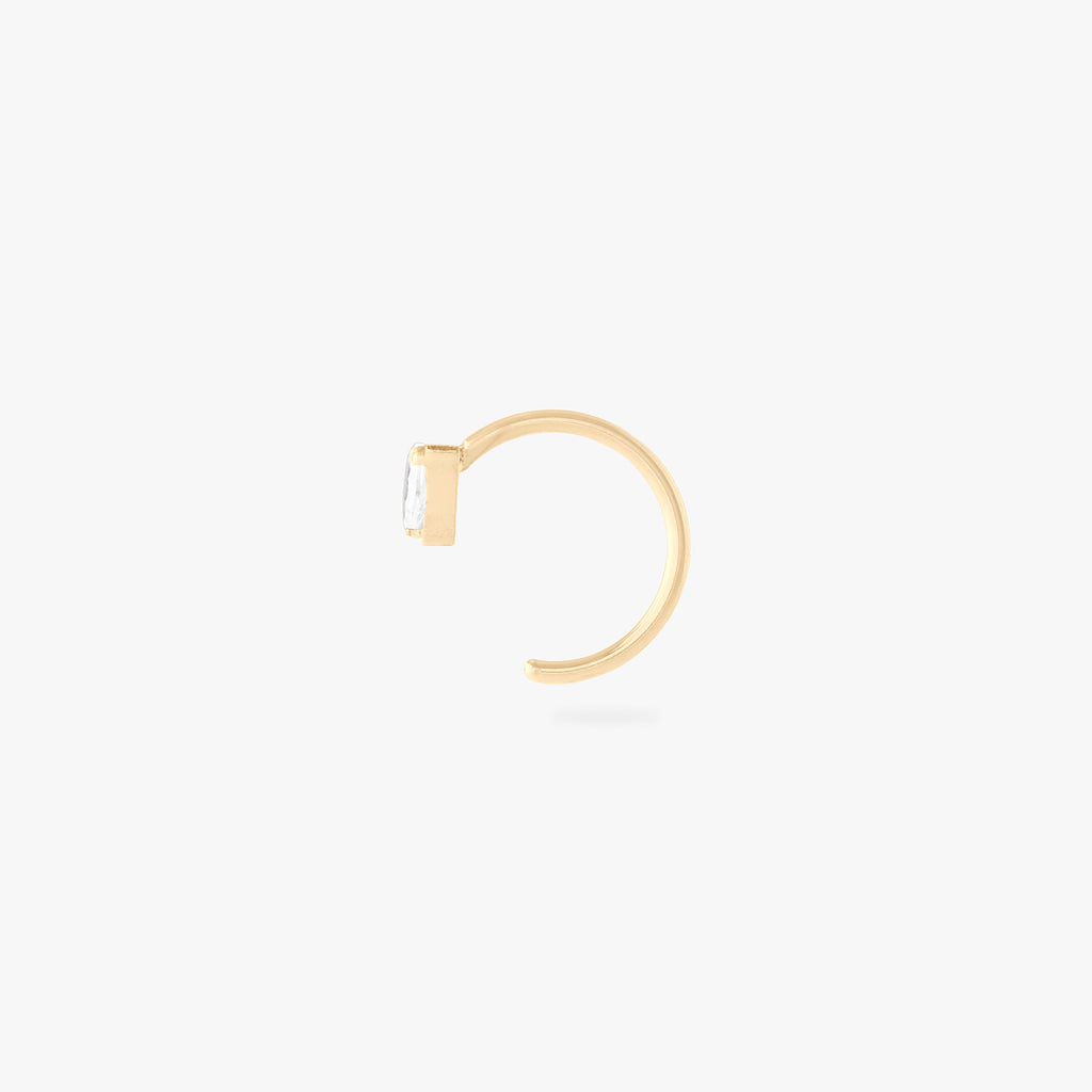 Open CZ Huggie 8mm