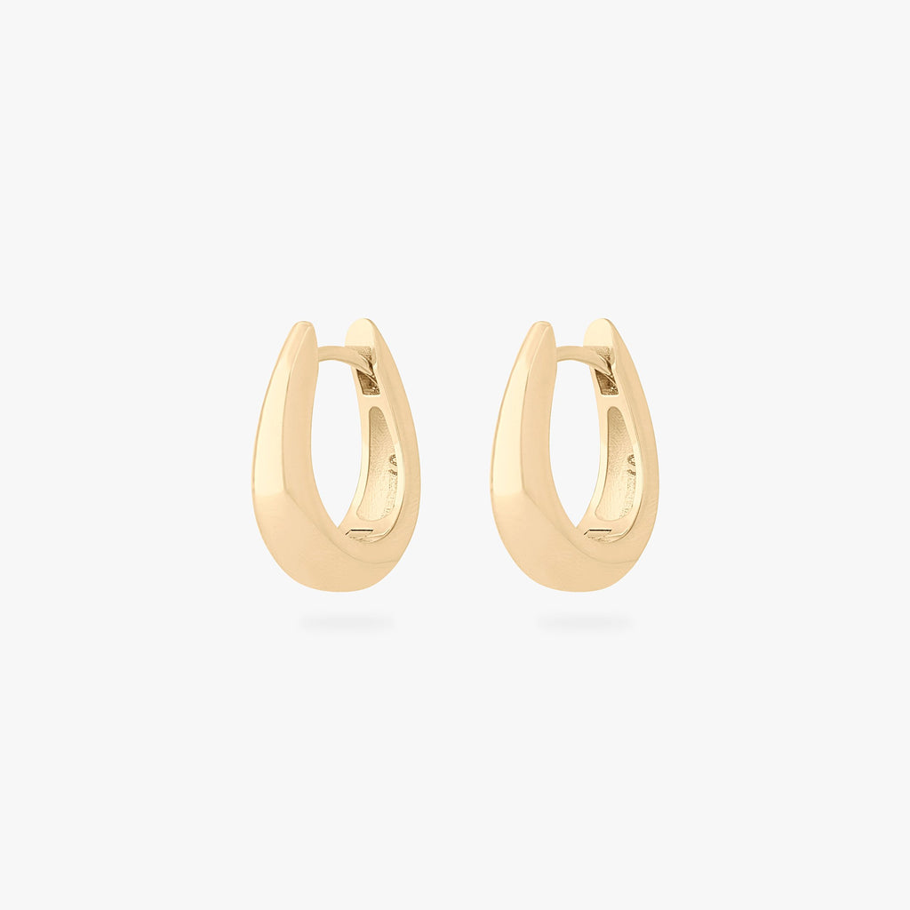 Dainty Crescent Huggie