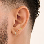Micro CZ Flatback Stud
