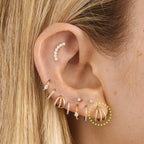 8mm Triple Pave Clicker