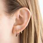 Pave Hoop Set