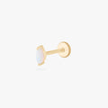 14K Marquise Opal Flatback
