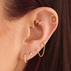 14K Marquise Opal Flatback