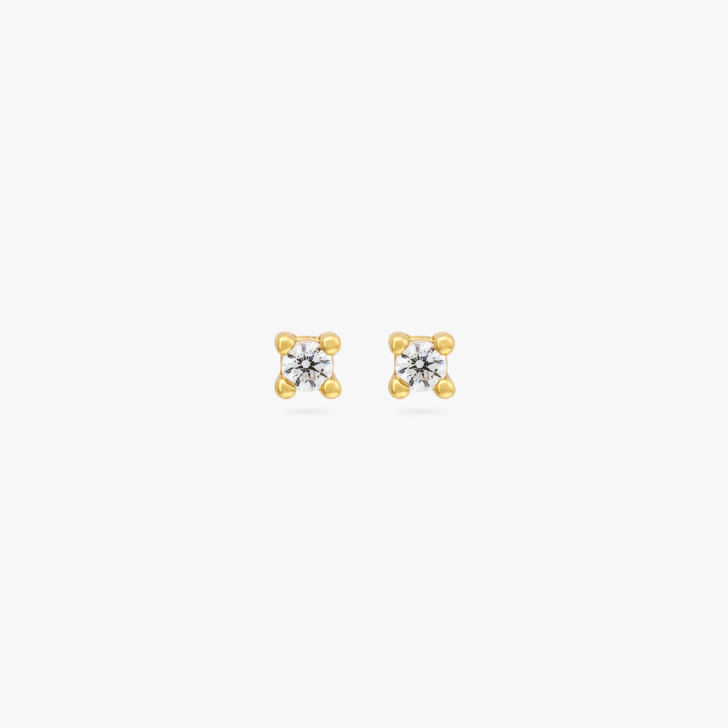 Micro CZ Stud