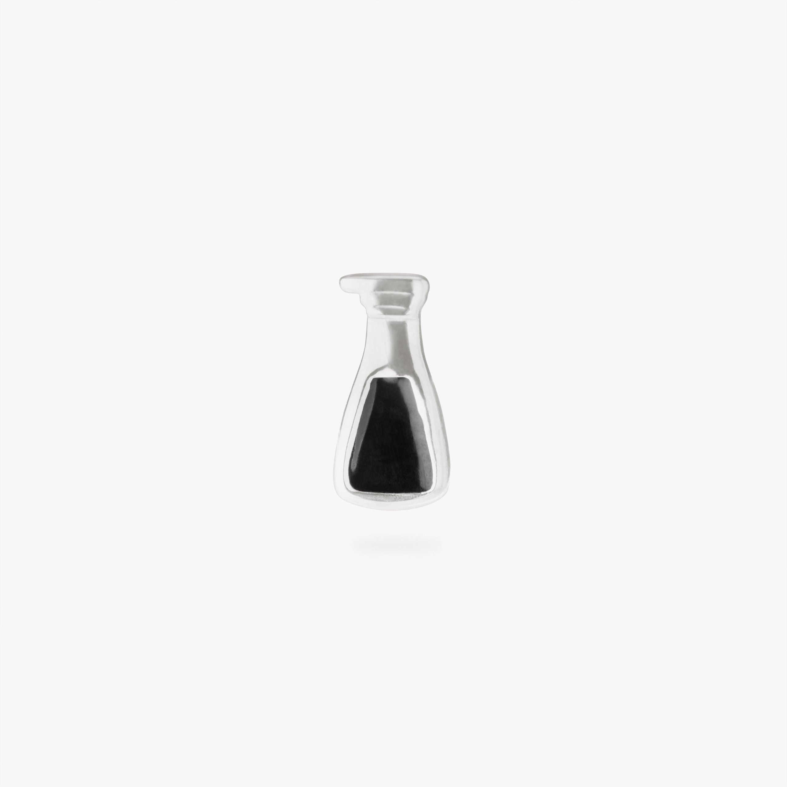 Black Vinegar Flatback Stud