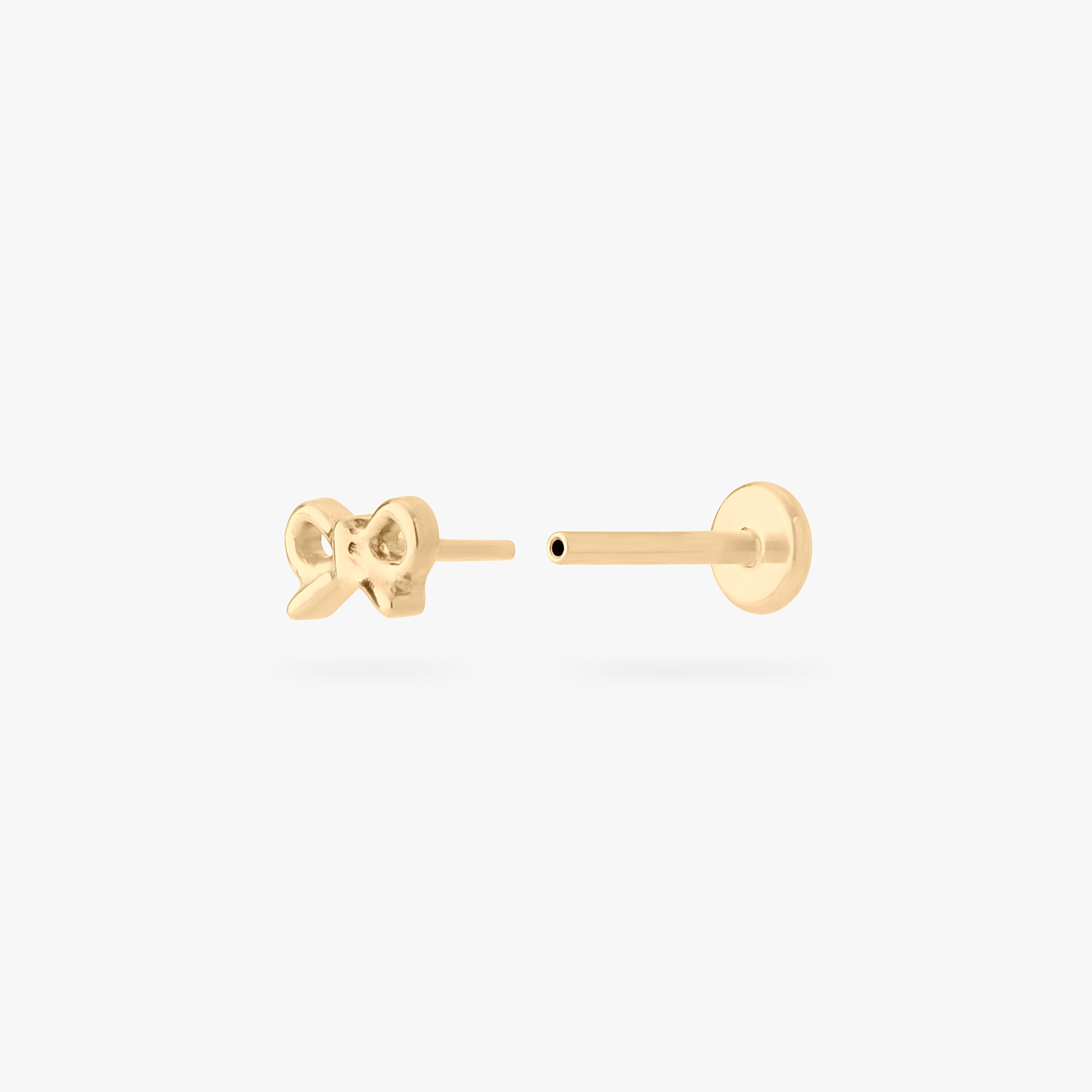 Bow Flatback Stud - STUDS