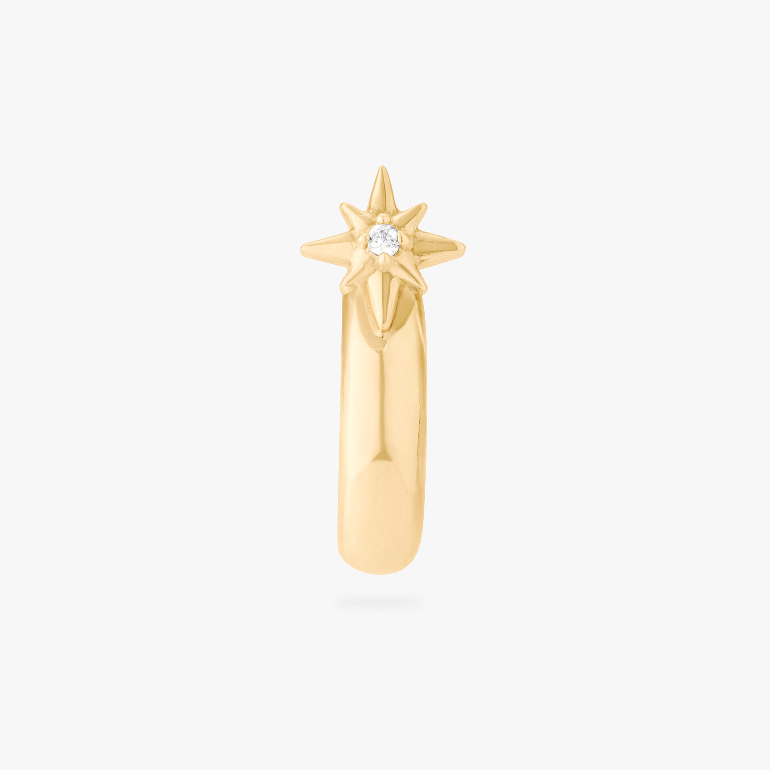 Stacked Twinkle Huggie - STUDS