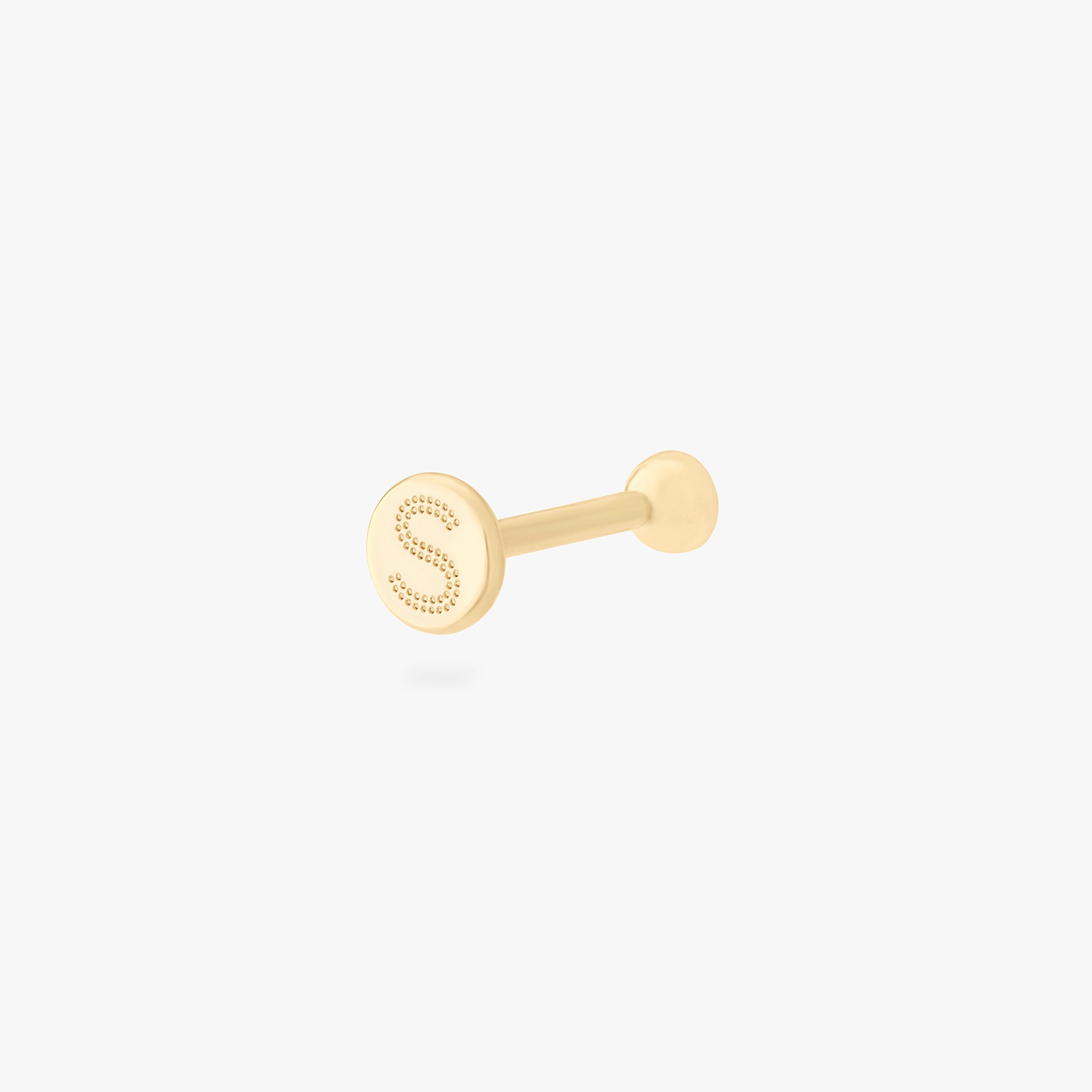 14K Bezel Flatback - STUDS