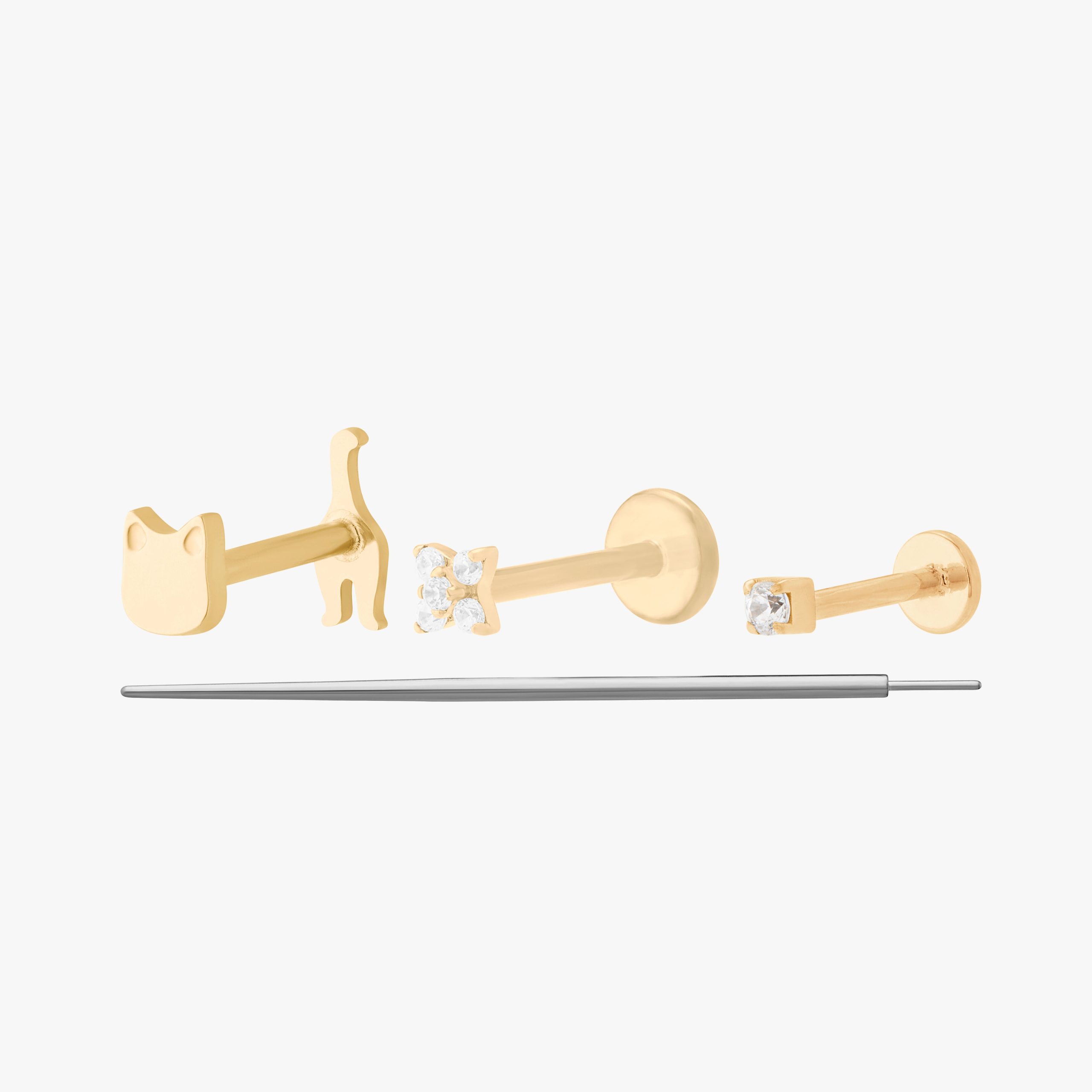 Flatback Cat Set - STUDS
