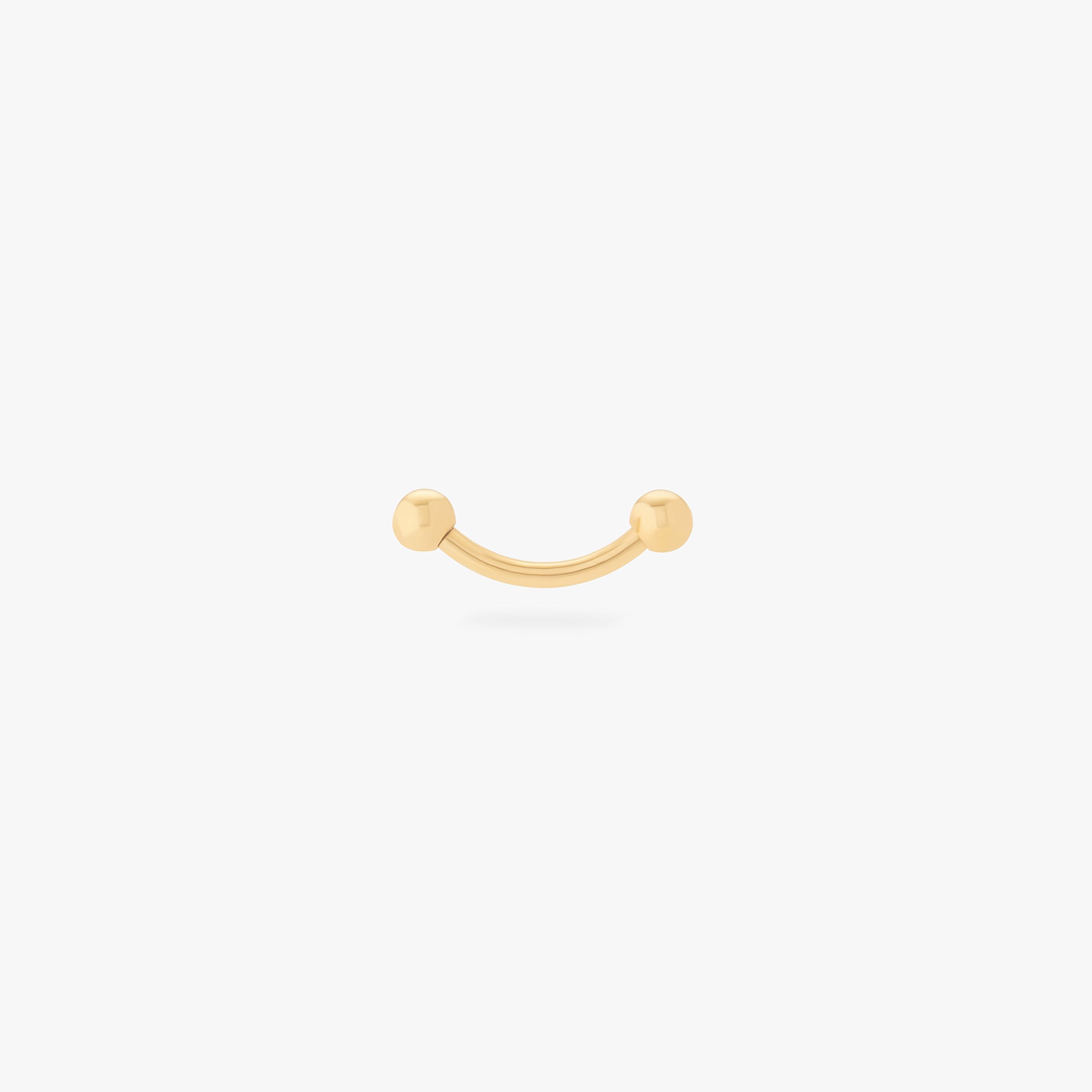 Curved Barbell - STUDS