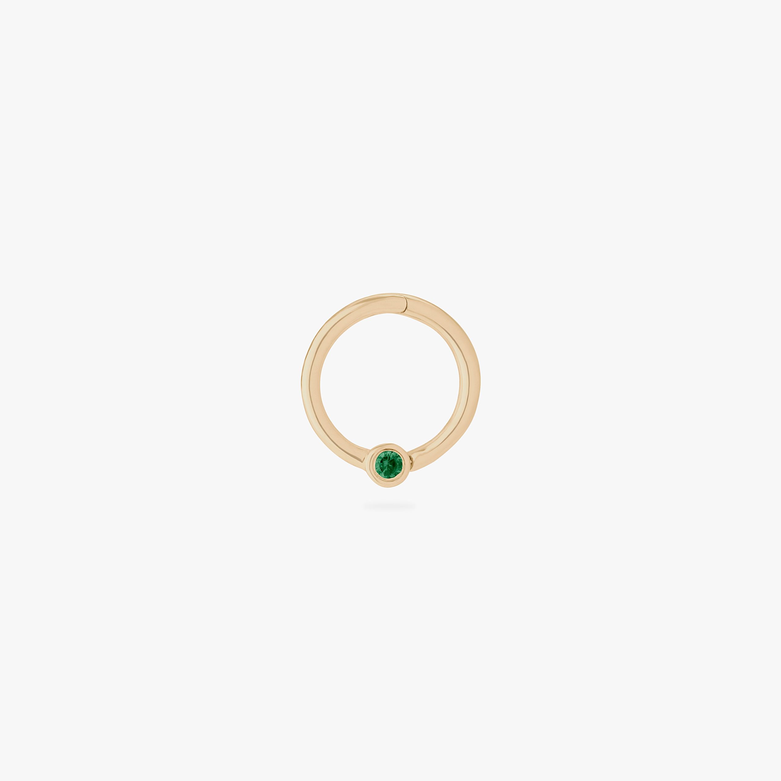 14K Bezel Clicker 8mm - STUDS
