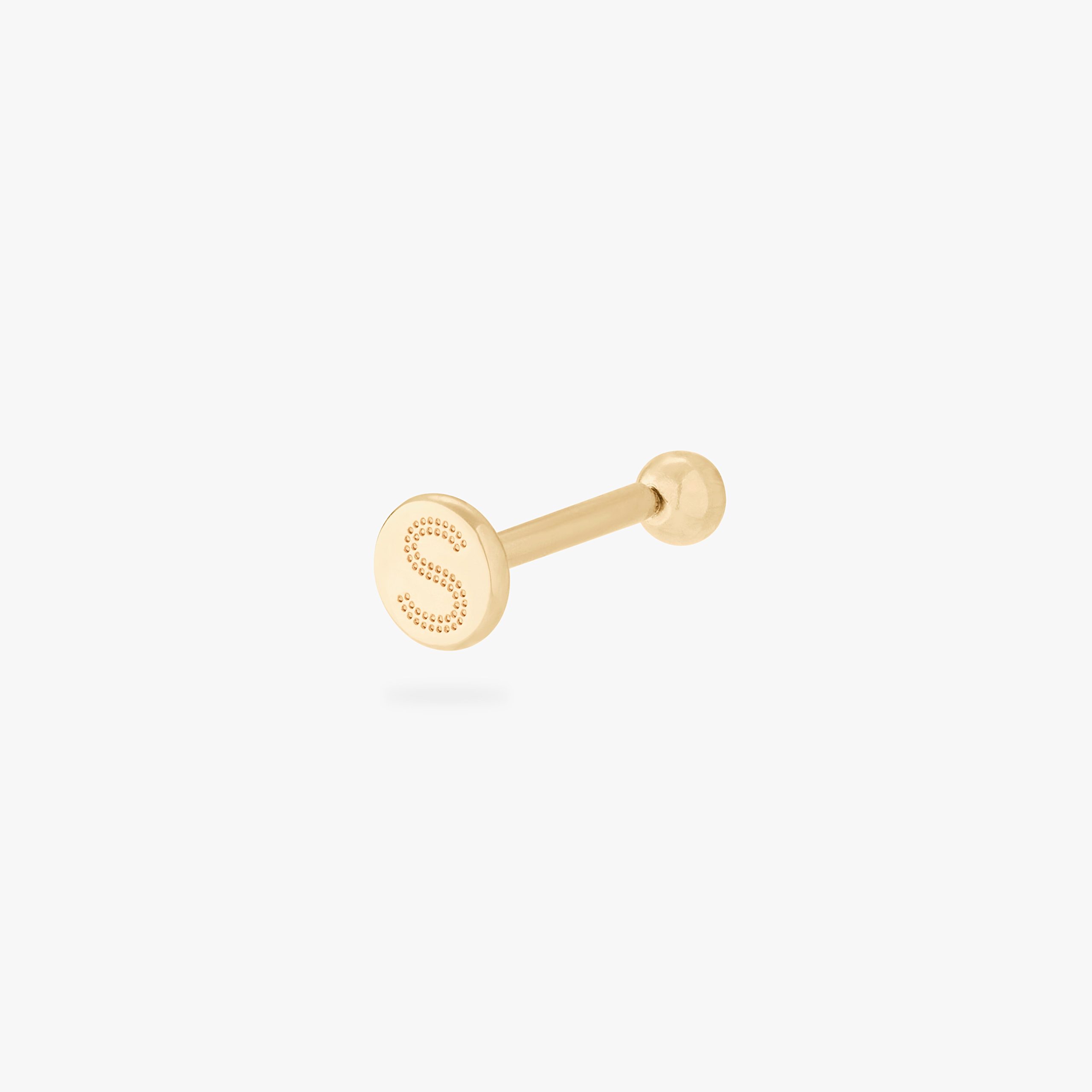 14K Ball Flatback - STUDS