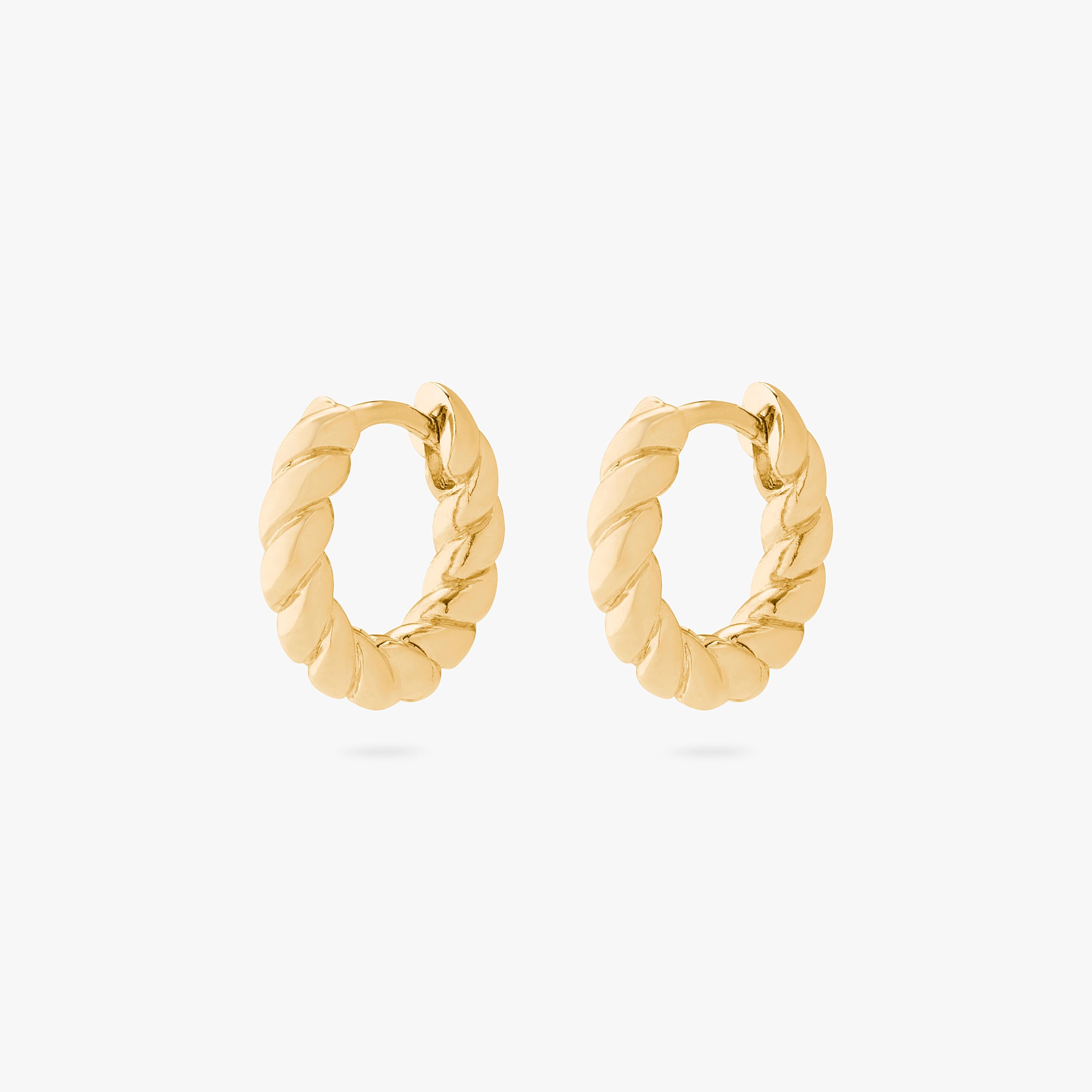 Chunky French Twist Huggie - STUDS