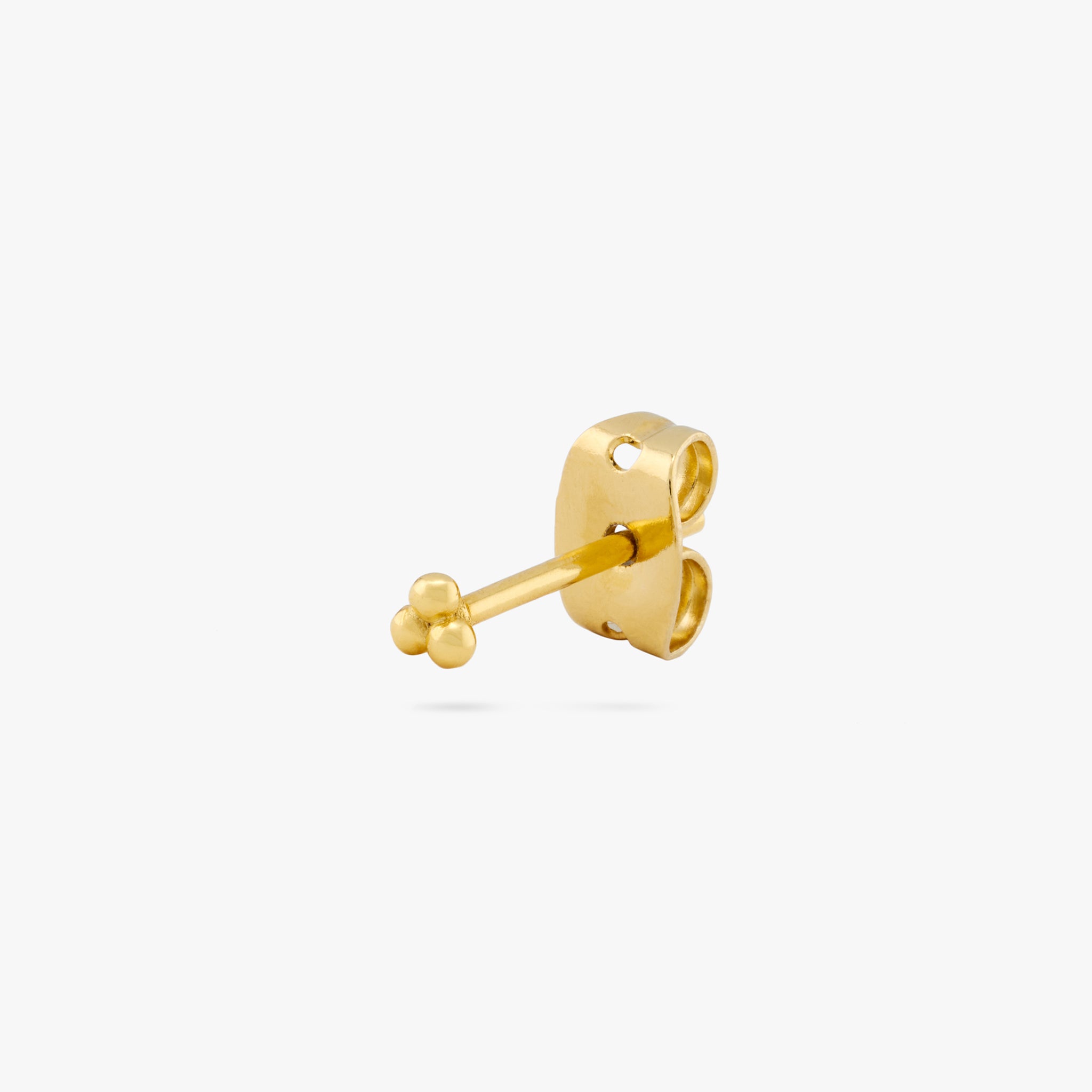 Beaded Triad Stud - STUDS
