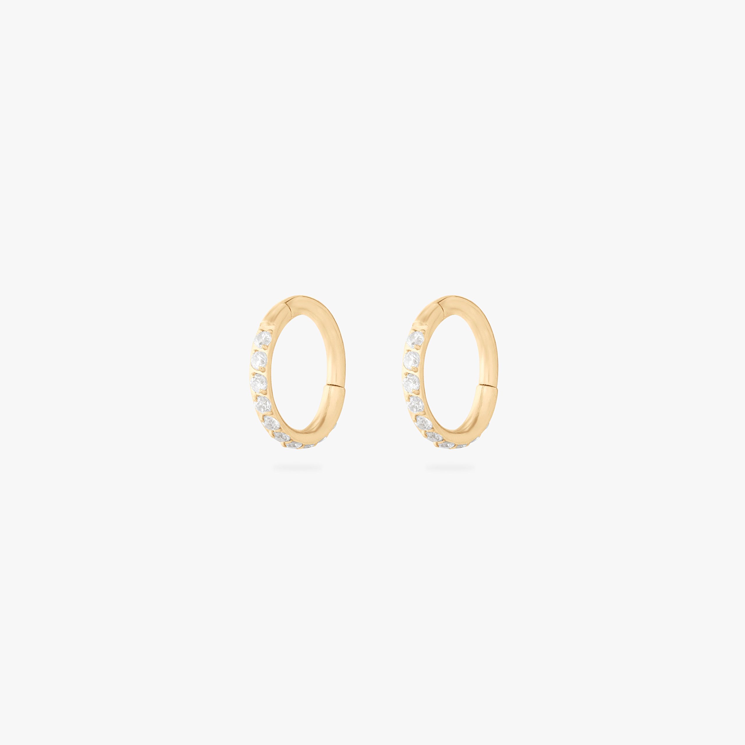 6mm Pave Clicker - STUDS