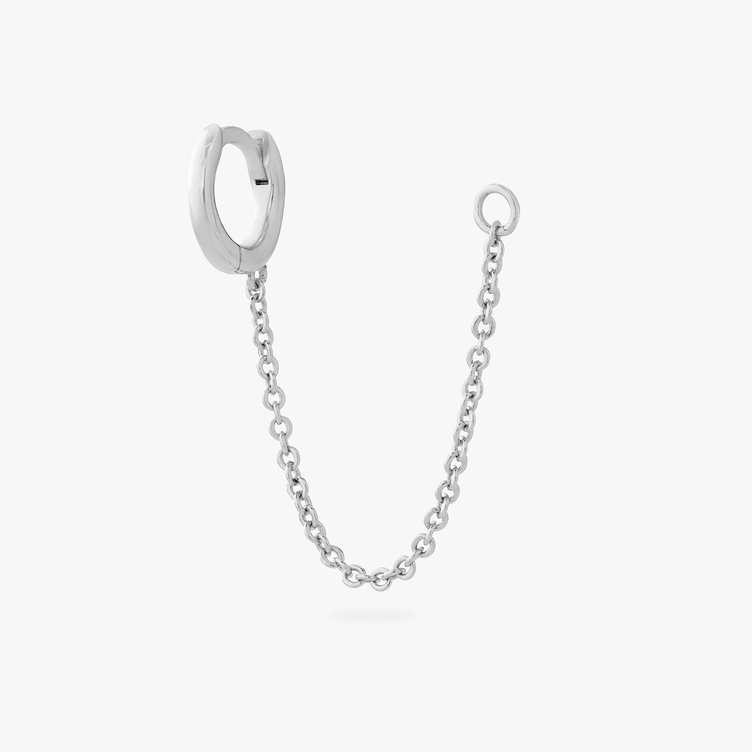 Micro Slim Chain Huggie - STUDS