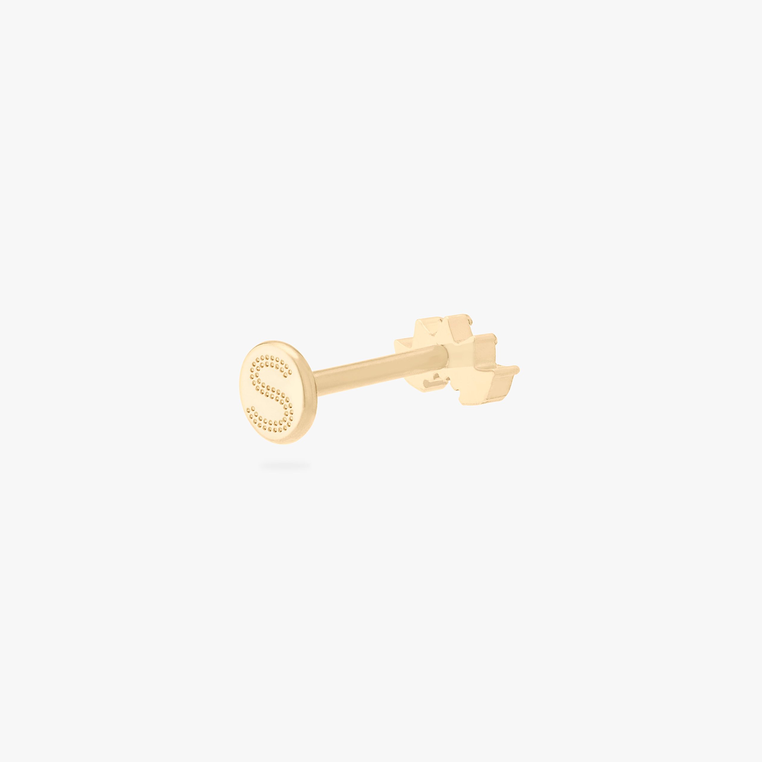 Micro Crown Marquise Flatback Stud - STUDS
