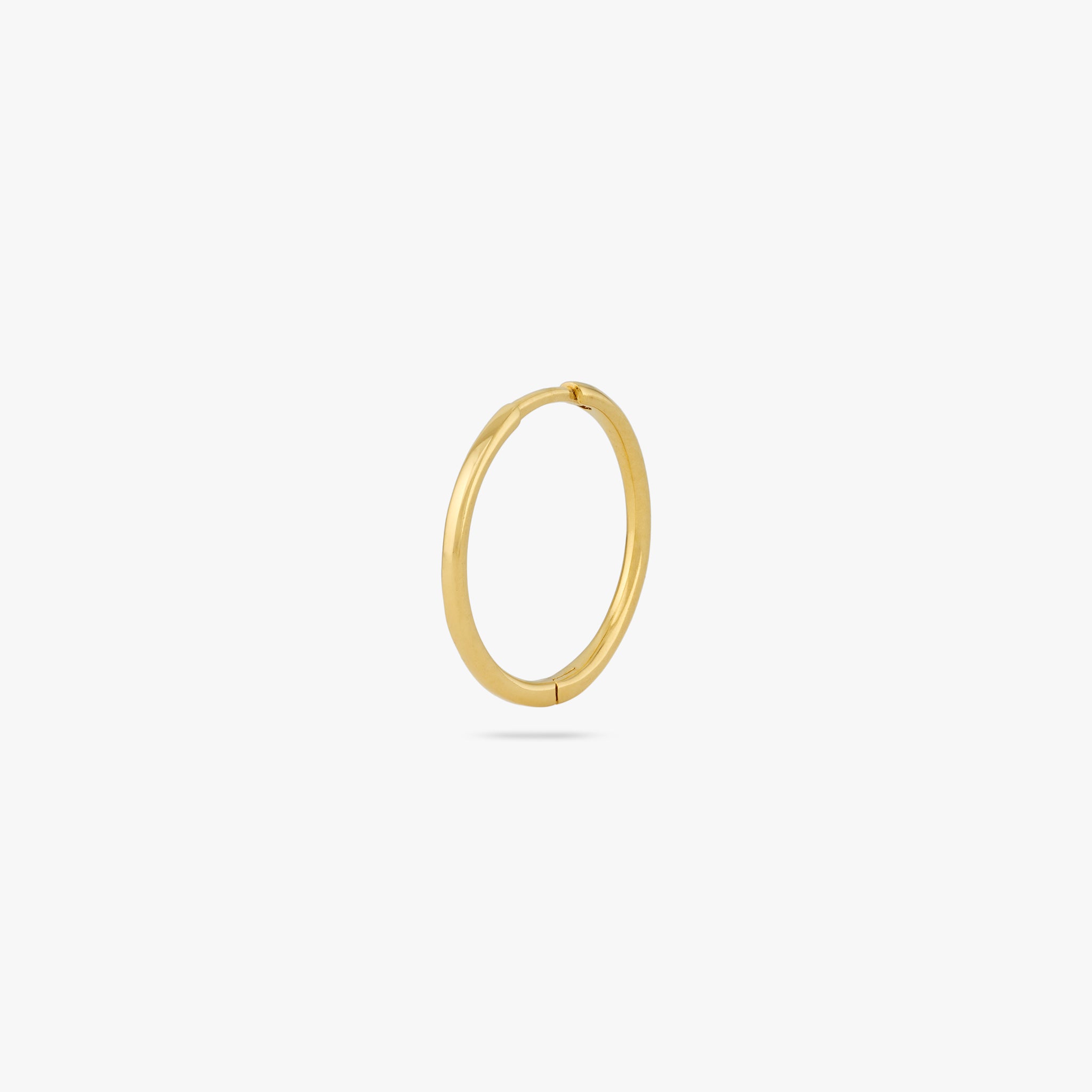 Medium Slim Hoop - STUDS