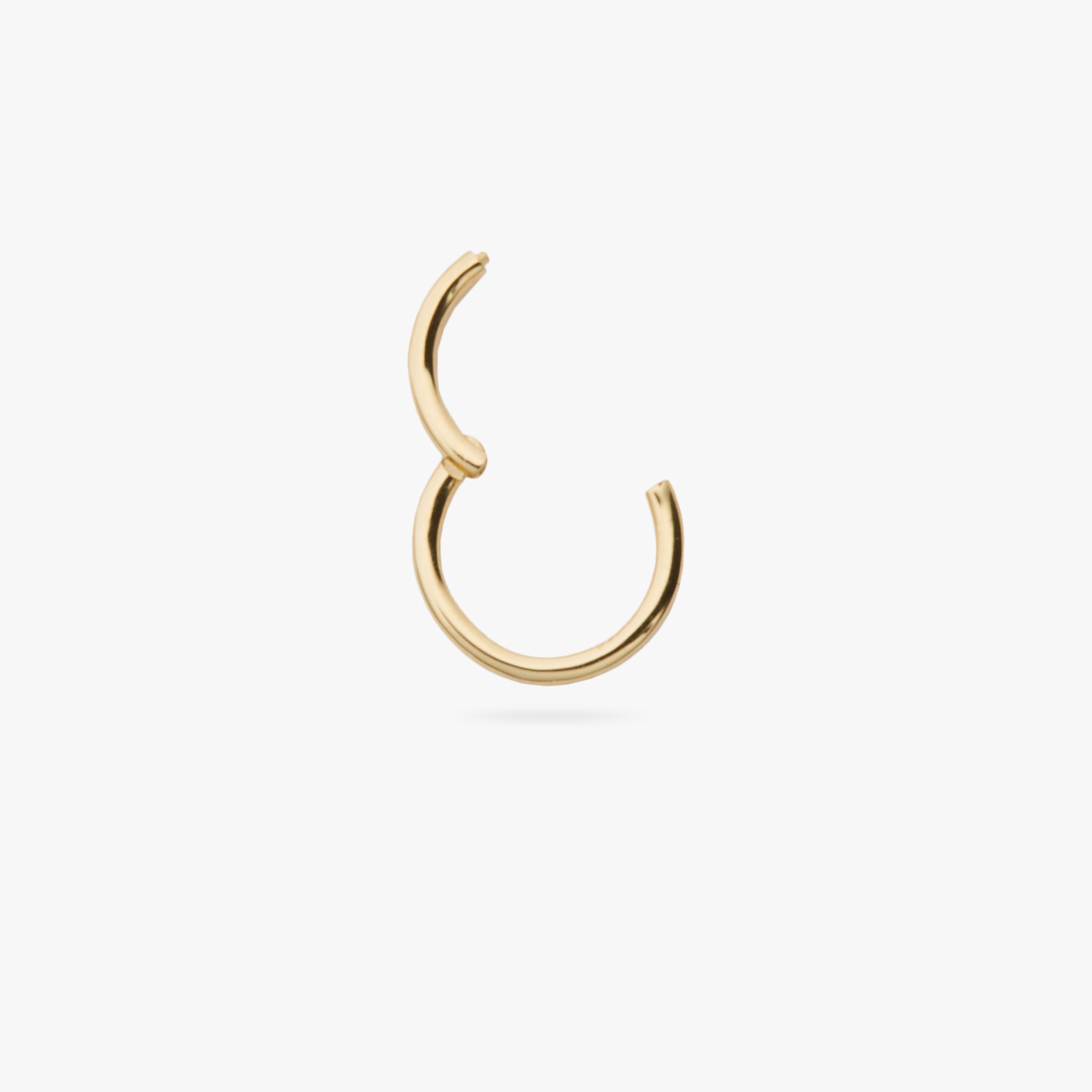 14K 8mm Clicker - STUDS