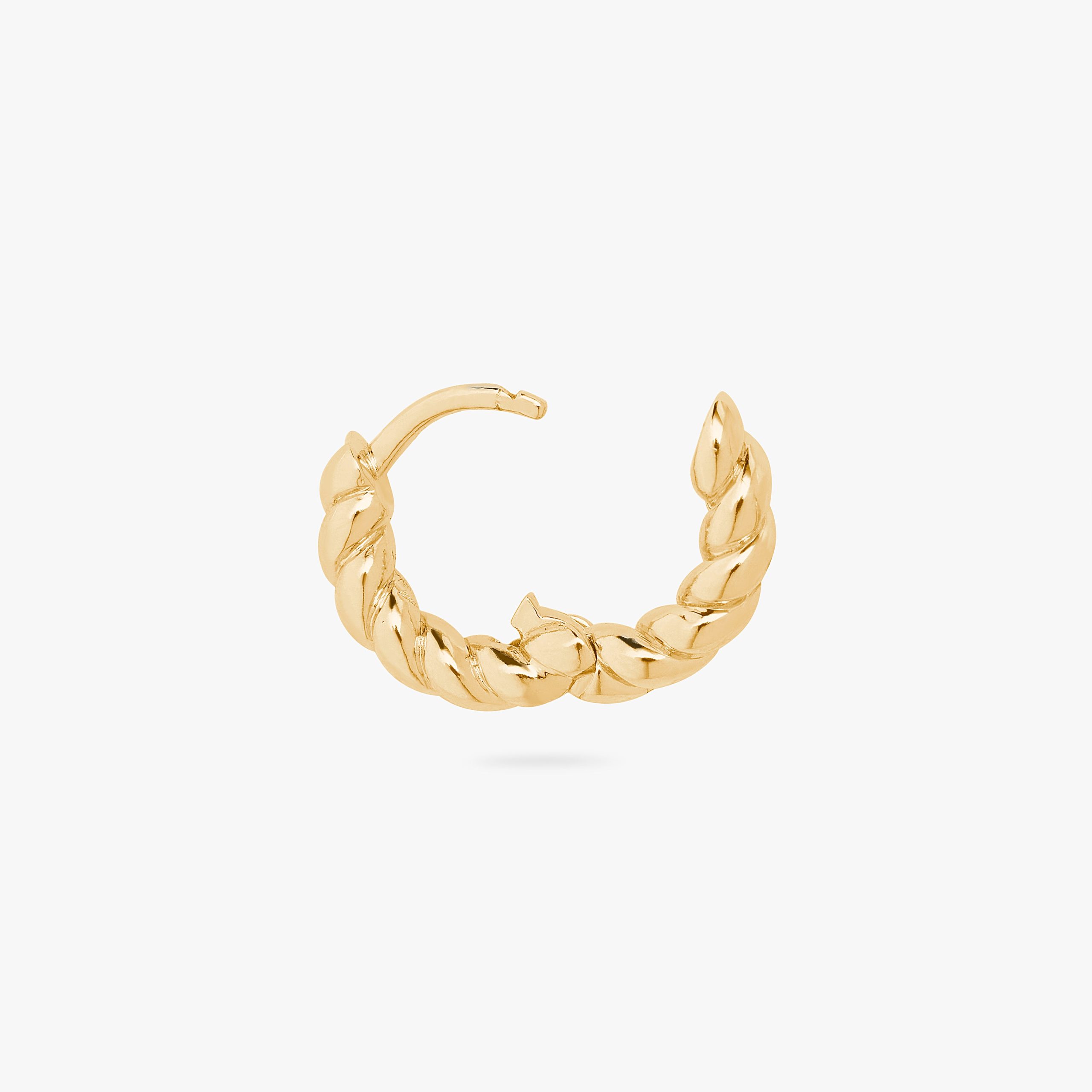 Chunky French Twist Huggie - STUDS